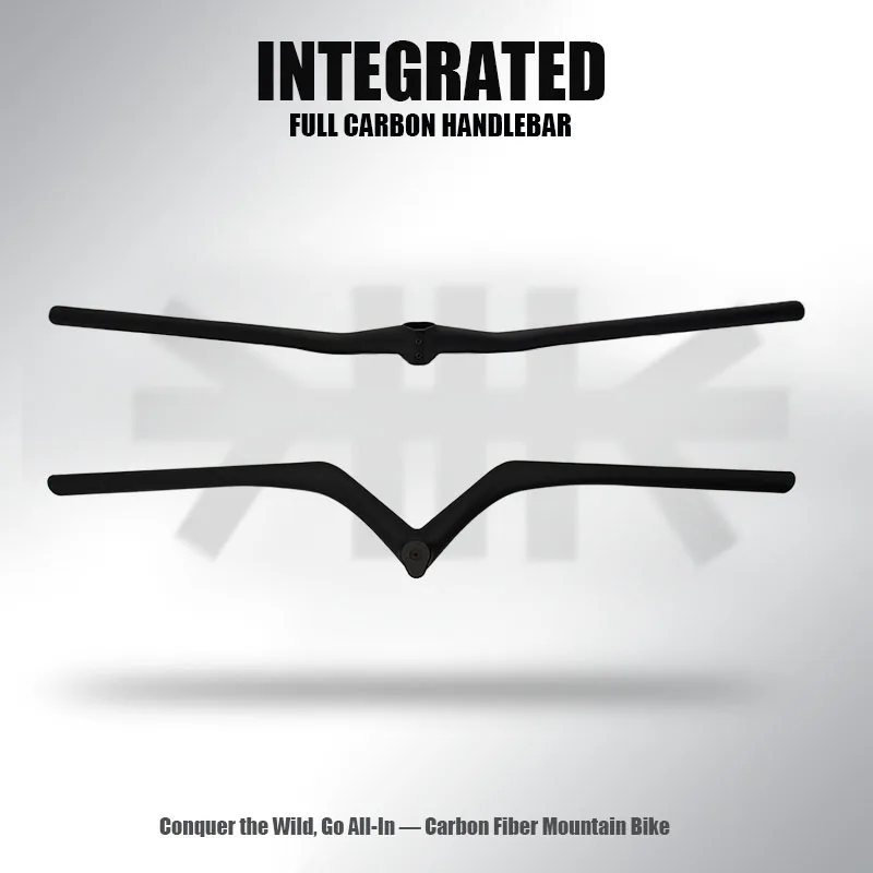 Full Carbon Fiber Integrated Mountain Bike Handlebar High Strength Bicycle Parts 28.6x680-800mm
Full Carbon Fiber Integrated Mountain Bike Handlebar High Strength Bicycle Parts 28.6x680-800mm