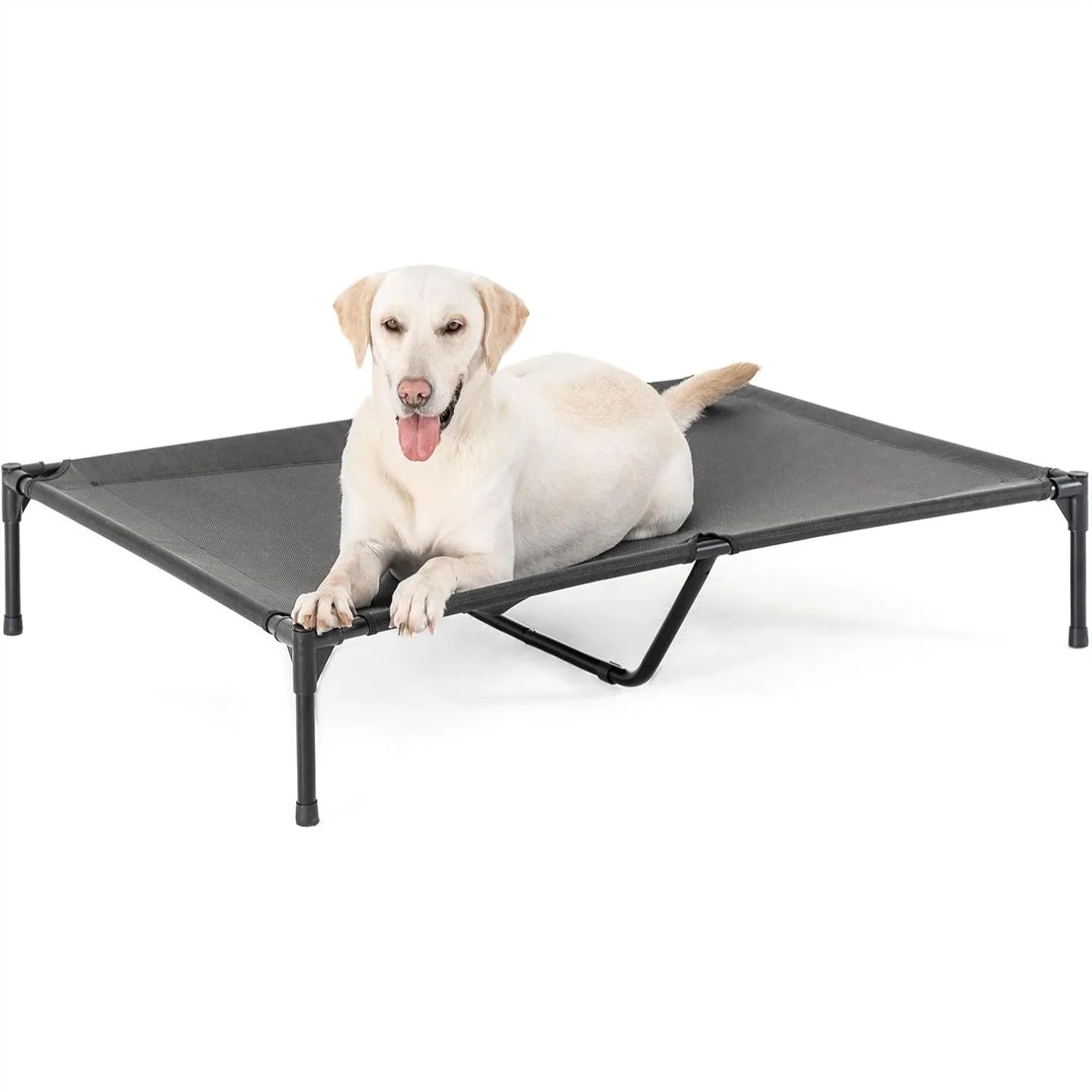 Elevated Dog Bed for Large Dogs, Extra Raised Cot with Breathable Mesh, Heavy Duty Pet Cots Indoor Outdoor, Dark Grey
Elevated Dog Bed for Large Dogs, Extra Raised Cot with Breathable Mesh, Heavy Duty Pet Cots Indoor Outdoor, Dark Grey