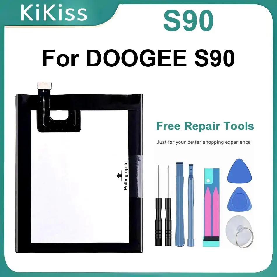Мощные аккумуляторы S90 для DOOGEE, с профессиональным набором инструментов для ремонта
Мощные аккумуляторы S90 для DOOGEE, с профессиональным набором инструментов для ремонта