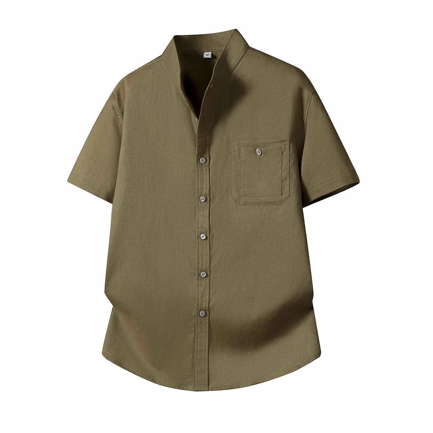 Male Shirts Summer Short Sleeve Plain Linen Casual Business Slim Fit Comfortable Breathable Thin Button Down Shirt
Male Shirts Summer Short Sleeve Plain Linen Casual Business Slim Fit Comfortable Breathable Thin Button Down Shirt