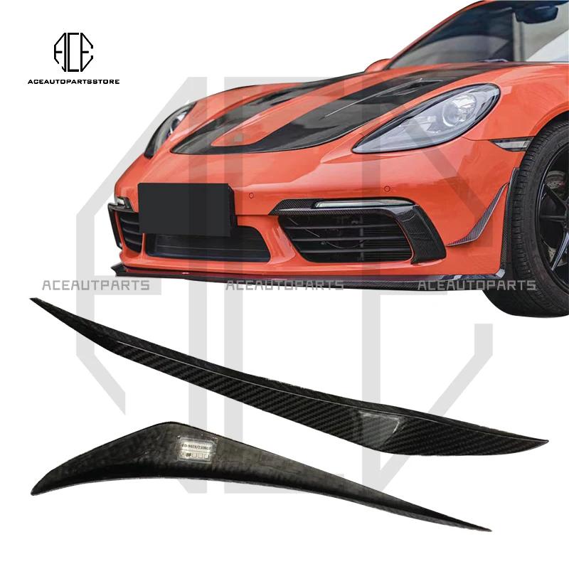 Carbon Fiber 718 Front Bumper Splitter Canards Fins for Porsche Cayman 718 Boxster 982 2016 - 2021
Carbon Fiber 718 Front Bumper Splitter Canards Fins for Porsche Cayman 718 Boxster 982 2016 - 2021