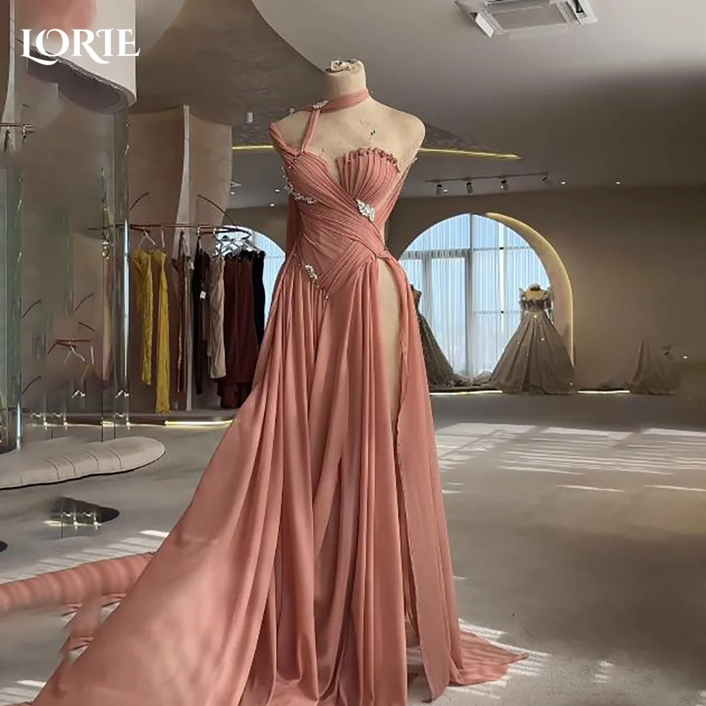 LORIE Shiny Satin Mermaid Evening Dress Spaghetti Straps Princess Prom Dress Sexy A-Line Chiffon Flowy Party Gown Customized
LORIE Shiny Satin Mermaid Evening Dress Spaghetti Straps Princess Prom Dress Sexy A-Line Chiffon Flowy Party Gown Customized