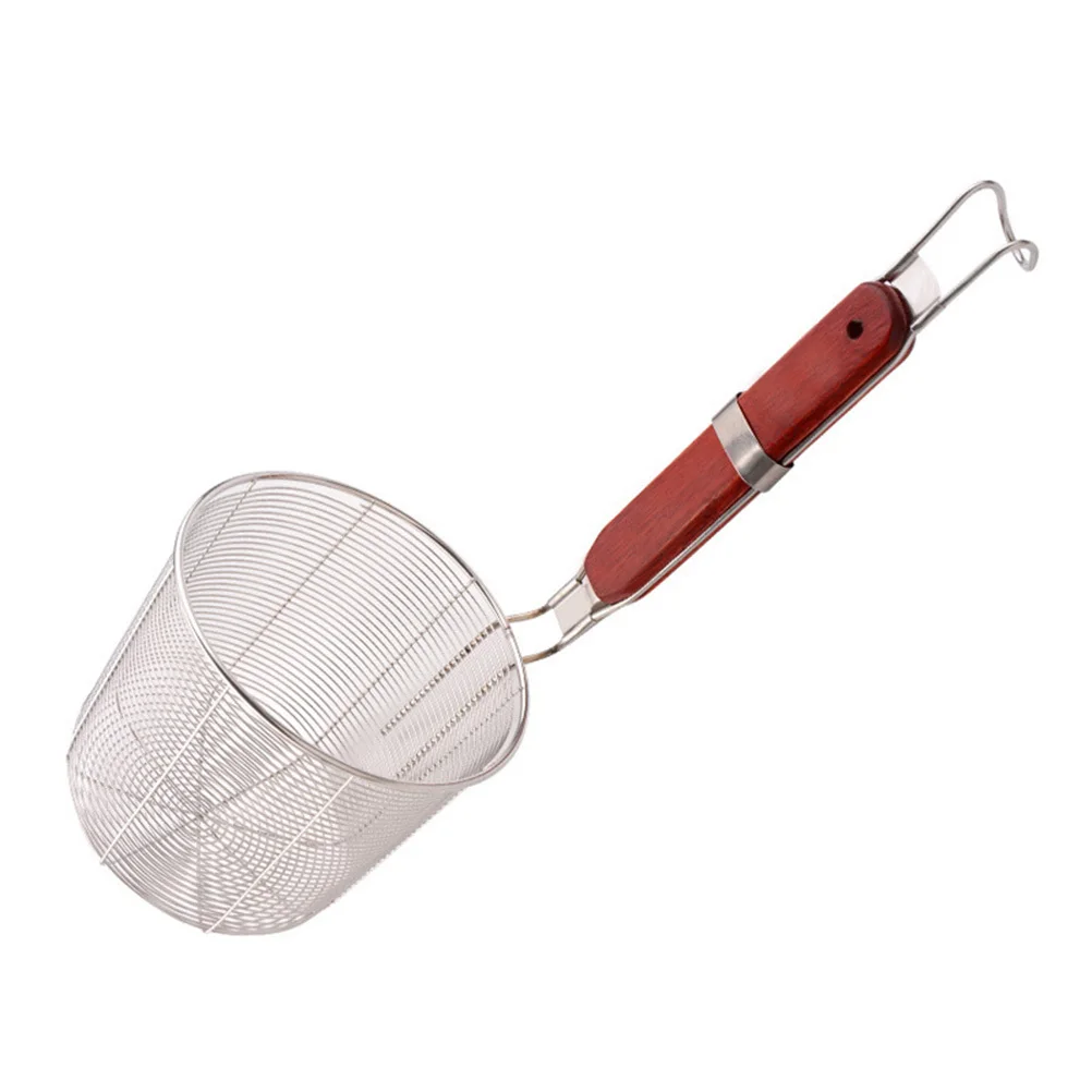 Stainless Steel Strainer Basket 14Cm Food Grade Rust Resistant Spoon For Pasta Noodle Dumpling Draining Kitchen 
Stainless Steel Strainer Basket 14Cm Food Grade Rust Resistant Spoon For Pasta Noodle Dumpling Draining Kitchen