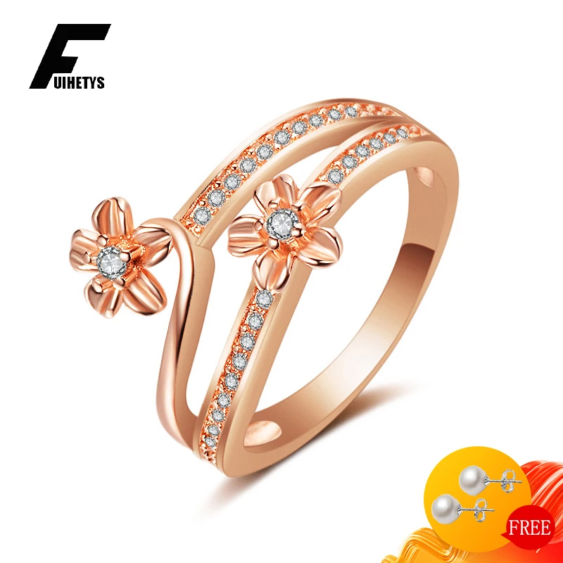 Fashion Women Rings 925 Silver Jewelry for Wedding Party Ornament with Zircon Gemstone Flower Shape Rose Gold Color Finger Ring
Fashion Women Rings 925 Silver Jewelry for Wedding Party Ornament with Zircon Gemstone Flower Shape Rose Gold Color Finger Ring