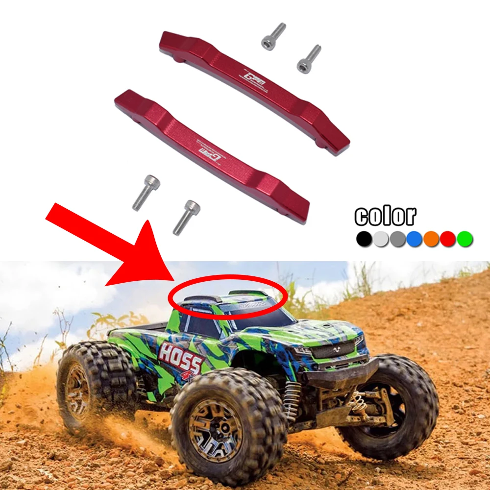 GPM Metal Aluminium Alloy Roof Skid Plate 9017 for Traxxas 1/10 Hoss 4X4 VXL 3S 90076-4 Monster Truck RC Car Upgrade Parts
GPM Metal Aluminium Alloy Roof Skid Plate 9017 for Traxxas 1/10 Hoss 4X4 VXL 3S 90076-4 Monster Truck RC Car Upgrade Parts
