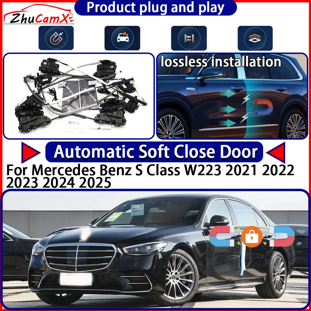 OEM Door Lock Actuator for Mercedes Benz S Class W223 2021 2022 2023 2024 2025 Soft Close Door Kit Power Latch System Auto Easy
OEM Door Lock Actuator for Mercedes Benz S Class W223 2021 2022 2023 2024 2025 Soft Close Door Kit Power Latch System Auto Easy