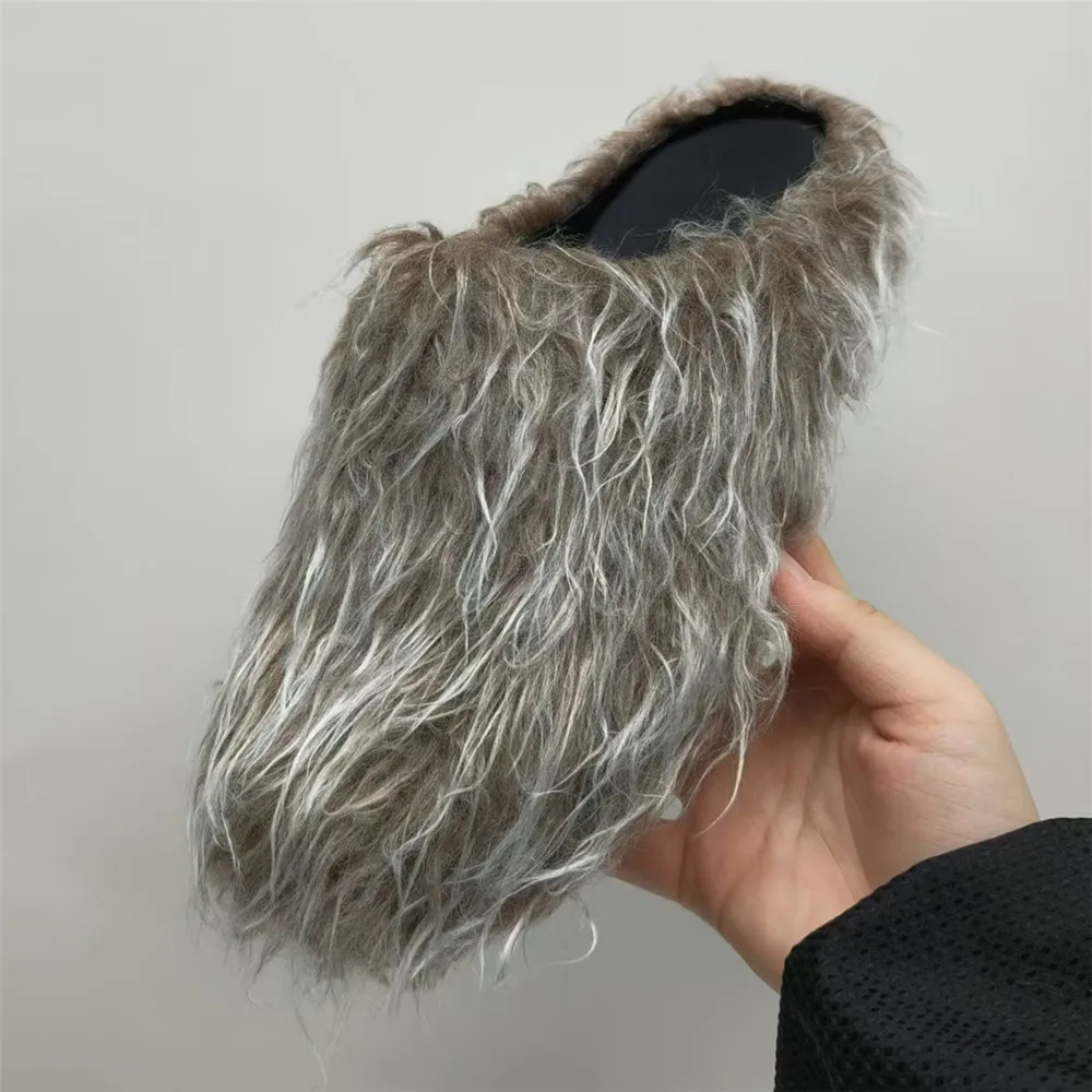 Autumn Winter Women Thick Bottom Slipper Woman Fashion Round Toe Slip-On Mixing Colors Platform Shoes Lady Shallow Outdoors Shoe
Autumn Winter Women Thick Bottom Slipper Woman Fashion Round Toe Slip-On Mixing Colors Platform Shoes Lady Shallow Outdoors Shoe