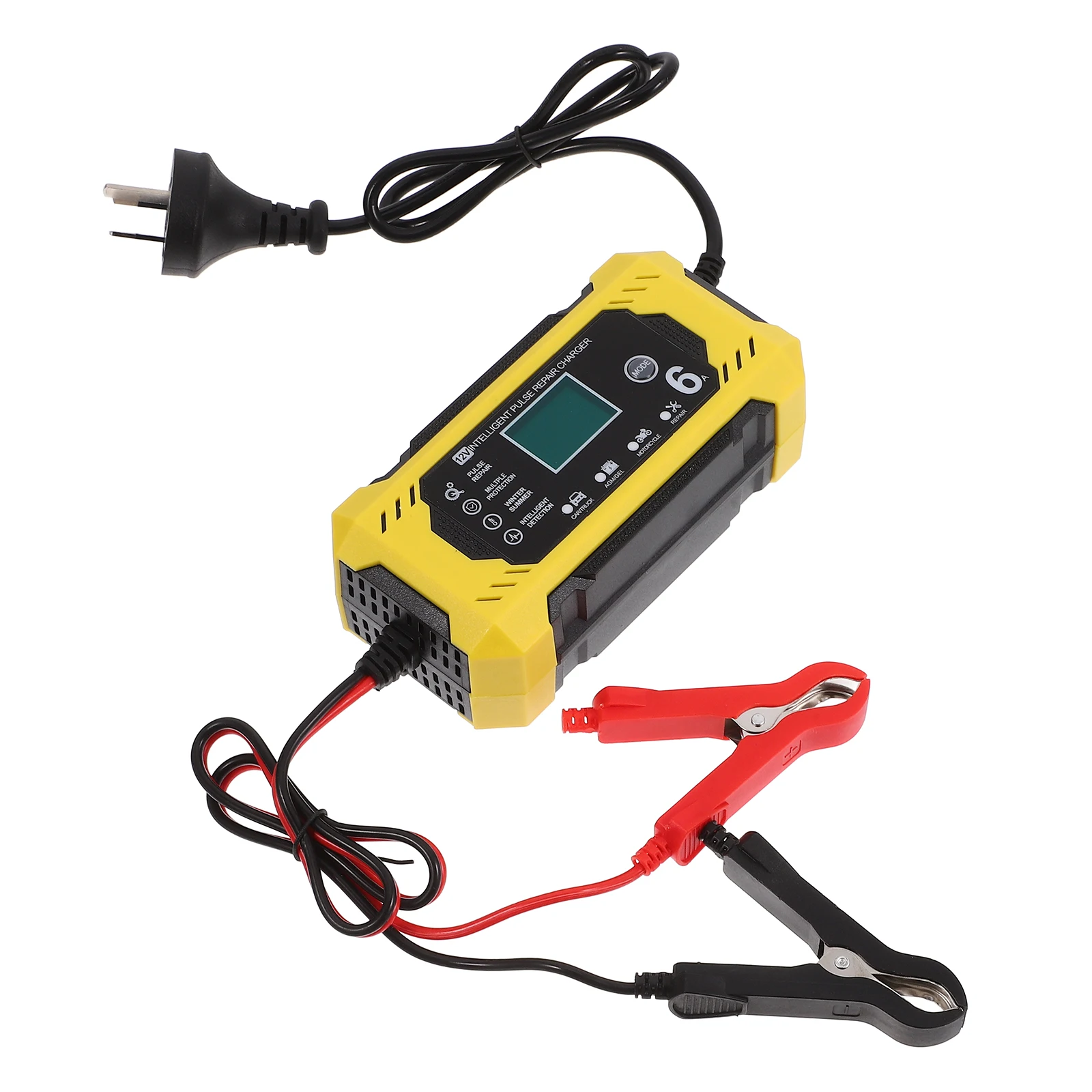 12V6A Car Automatic Detection Digital Display Intelligent Charging Motorcycle Car SUV Boat ATV Lawn Mower
12V6A Car Automatic Detection Digital Display Intelligent Charging Motorcycle Car SUV Boat ATV Lawn Mower
