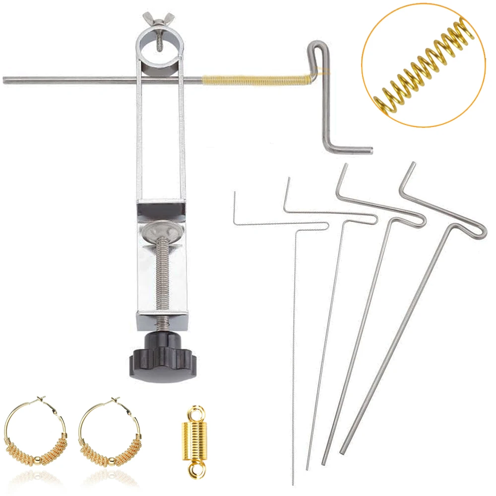 5pcs Set Wire Wrapping Coiling Gizmo Deluxe Winder Set for Crafts Jewelry DIY Iron Alloy Wire Wrapping Tool Set
5pcs Set Wire Wrapping Coiling Gizmo Deluxe Winder Set for Crafts Jewelry DIY Iron Alloy Wire Wrapping Tool Set