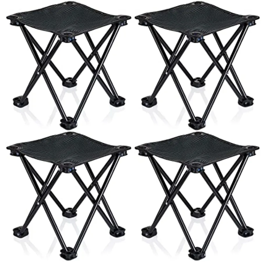4 Pack Camping Stool Foot Rest Small 11Inch Portable Folding Camping Chair Lightweight Foot Rest Seat with Carry Bag for Fishin
4 Pack Camping Stool Foot Rest Small 11Inch Portable Folding Camping Chair Lightweight Foot Rest Seat with Carry Bag for Fishin
