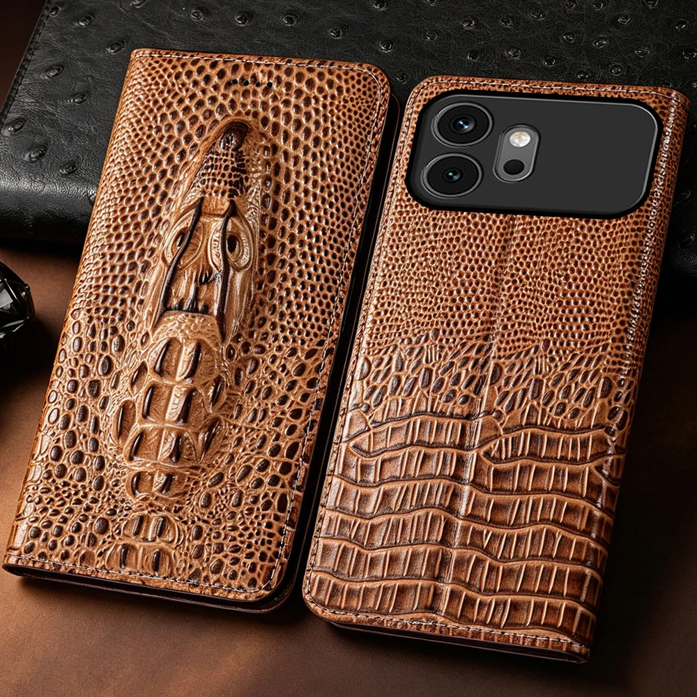 Crocodile Head Genuine Leather Flip Case for Honor 20 30 50 60 70 80 90 100 200 300 400 500 600 Pro se lite ultra Cover Cases
Crocodile Head Genuine Leather Flip Case for Honor 20 30 50 60 70 80 90 100 200 300 400 500 600 Pro se lite ultra Cover Cases