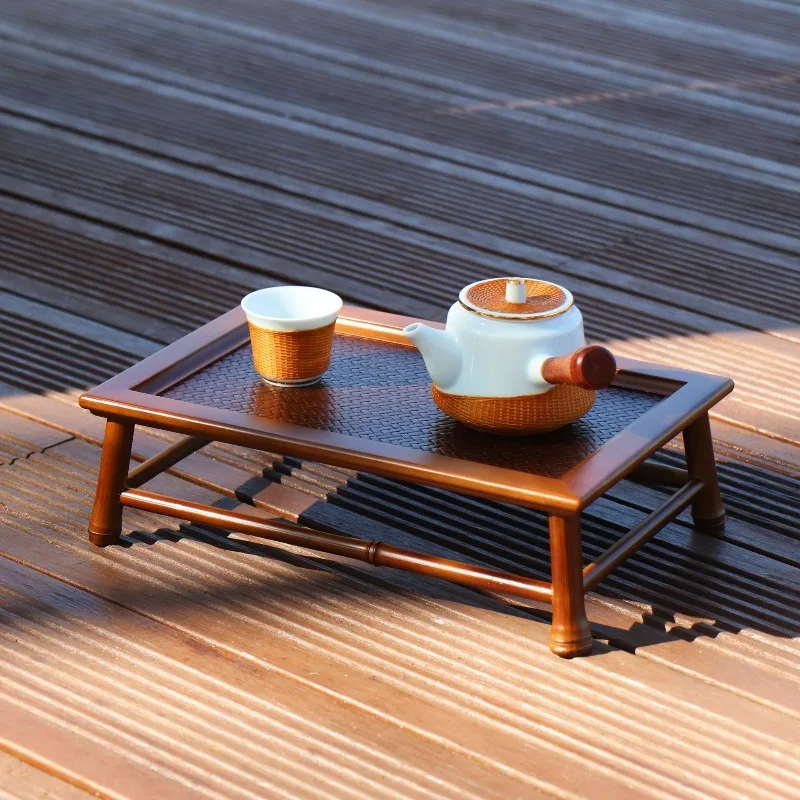 Tea set Retro tea table Dry brewing table Tea tray Tatami bay window table Bamboo products
Tea set Retro tea table Dry brewing table Tea tray Tatami bay window table Bamboo products