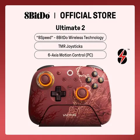 8BitDo Ultimate 2 Wireless Gaming Controller for PC & Android with TMR Joysticks, Motion Control - WUCHANG: Fallen Feathers