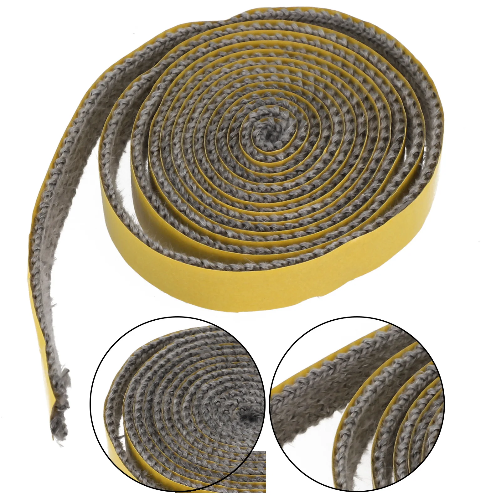 3mmx15mm Flat Stoves Rope Self-Adhesive Fiberglass Fireplace Door Sealing Cord Black Seal Stove Fire Rope 2m Length
3mmx15mm Flat Stoves Rope Self-Adhesive Fiberglass Fireplace Door Sealing Cord Black Seal Stove Fire Rope 2m Length