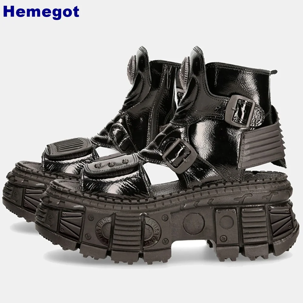 Platform Gothic Style Summer Short Boots 2024 New Punk Street Rock Zip Motorcycle Boots Black Fashion Women Sports Casual Shoes
Platform Gothic Style Summer Short Boots 2024 New Punk Street Rock Zip Motorcycle Boots Black Fashion Women Sports Casual Shoes