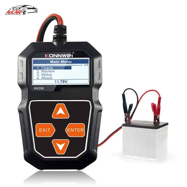 Car Battery tester KW208 for car battery tester 12V Diagnostic tools car measuring OBD2 tools For Konnwei
Car Battery tester KW208 for car battery tester 12V Diagnostic tools car measuring OBD2 tools For Konnwei