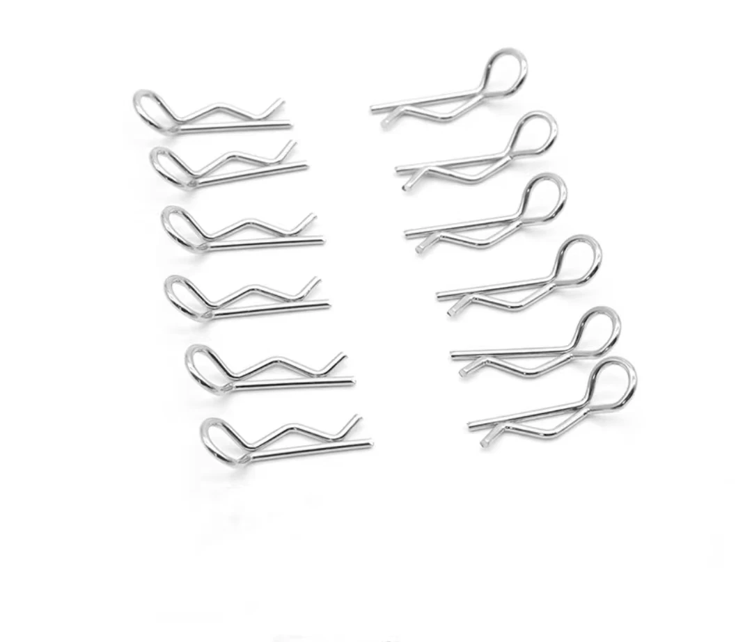 RC 1/10 control model car Climbing car Metal car shell buckle Car shell clip R type buckle
RC 1/10 control model car Climbing car Metal car shell buckle Car shell clip R type buckle