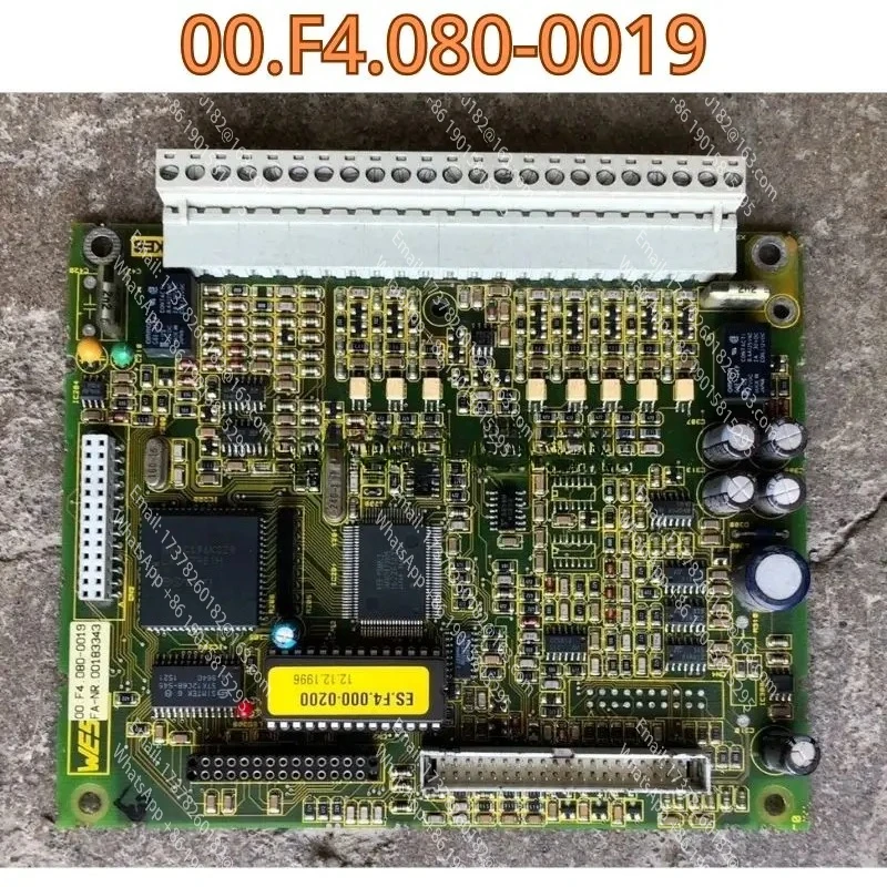 Б/у преобразователь частоты Плата управления процессором 00.F4.080-0019 Тест функции ОК Быстрая доставка
Б/у преобразователь частоты Плата управления процессором 00.F4.080-0019 Тест функции ОК Быстрая доставка