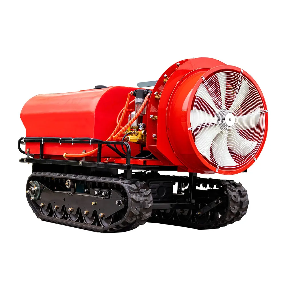 Remote control sprayer, crawler-type self-propelled low sprayer for farms and orchards
Remote control sprayer, crawler-type self-propelled low sprayer for farms and orchards