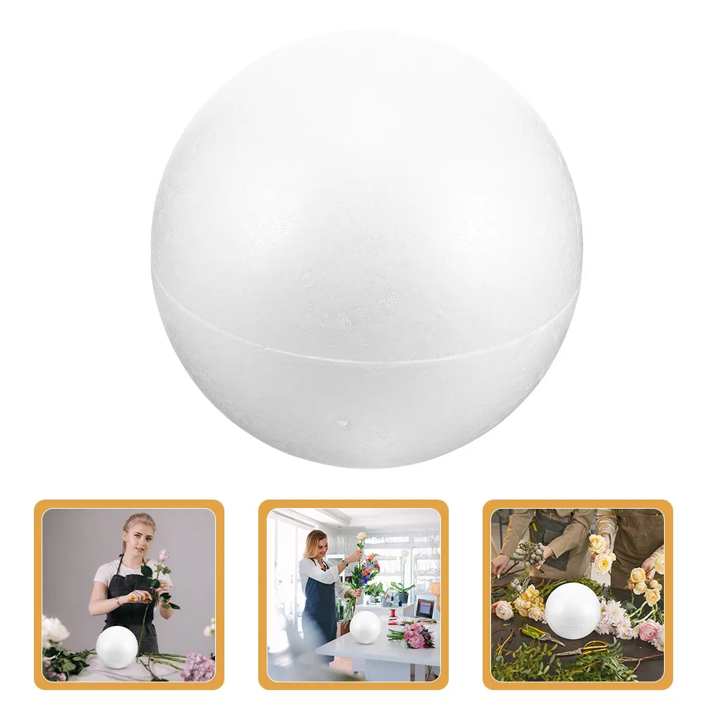 Large Foam Ball White Smooth Surface Round Sphere for DIY Craft Projects Wedding Party Table Centerpieces Decorative Craft Balls
Large Foam Ball White Smooth Surface Round Sphere for DIY Craft Projects Wedding Party Table Centerpieces Decorative Craft Balls
