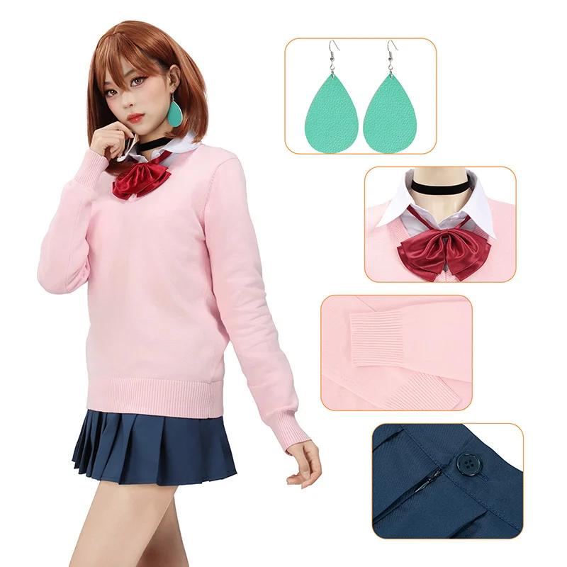 WENAM Anime Cosplay Outfit Ayase Cosplay Costume Adults Women US Size Anime Outfit Japanese JK Uniform Suit Dress for Party
WENAM Anime Cosplay Outfit Ayase Cosplay Costume Adults Women US Size Anime Outfit Japanese JK Uniform Suit Dress for Party