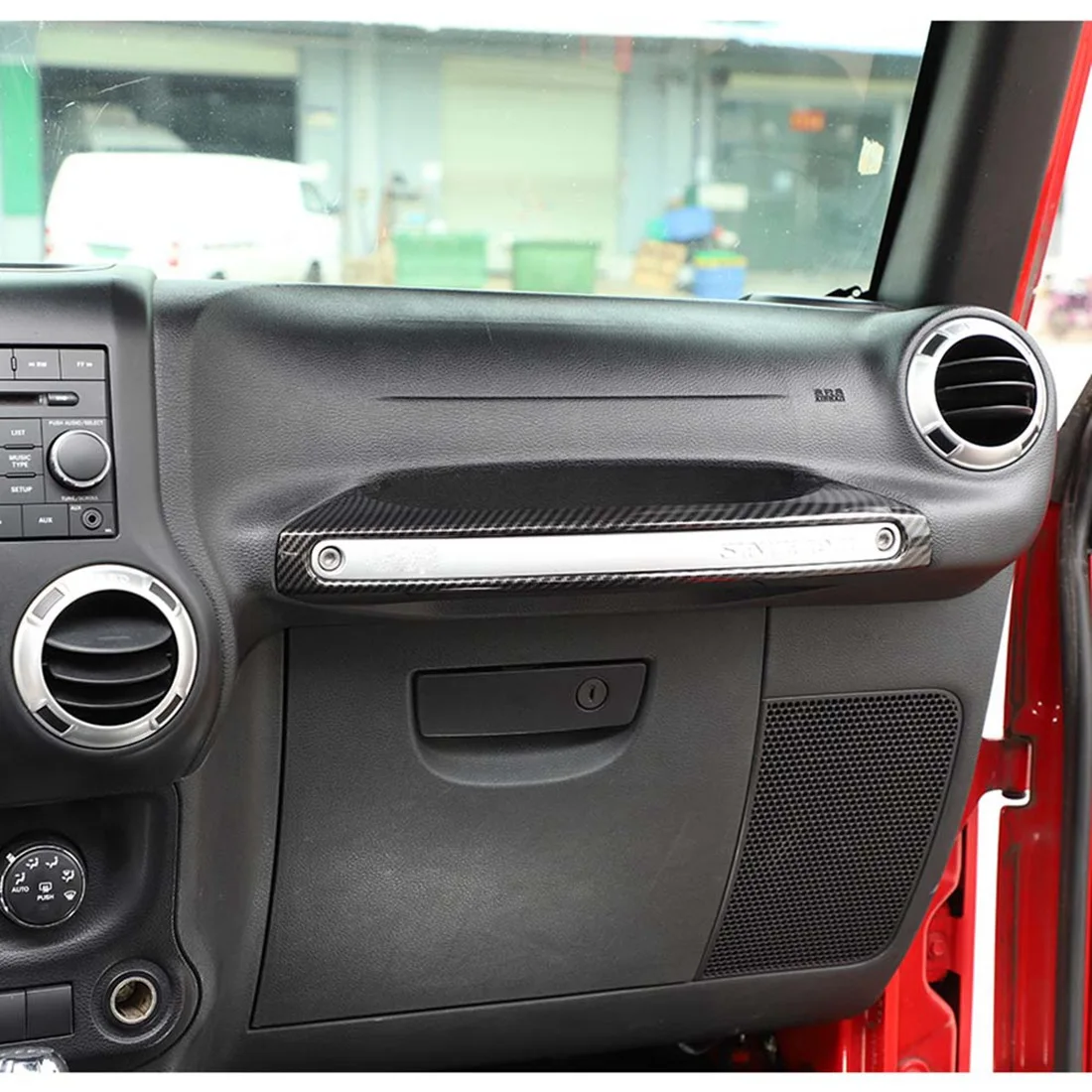 Car Door Copilot Handle Decor Cover Trim Stickers Interior Accessories for Jeep Wrangler JK 2011-2017 ,ABS Carbon Fiber
Car Door Copilot Handle Decor Cover Trim Stickers Interior Accessories for Jeep Wrangler JK 2011-2017 ,ABS Carbon Fiber
