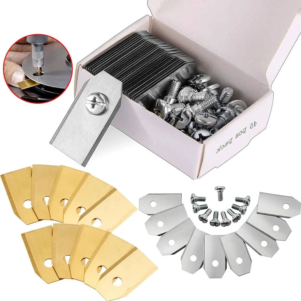 30pcs Lawn Mower Cutting Blades Stainless Steel Replacement Trimmer Cutter Blade For Husqvarna Mower/Gardena Robotic Lawnmower
30pcs Lawn Mower Cutting Blades Stainless Steel Replacement Trimmer Cutter Blade For Husqvarna Mower/Gardena Robotic Lawnmower