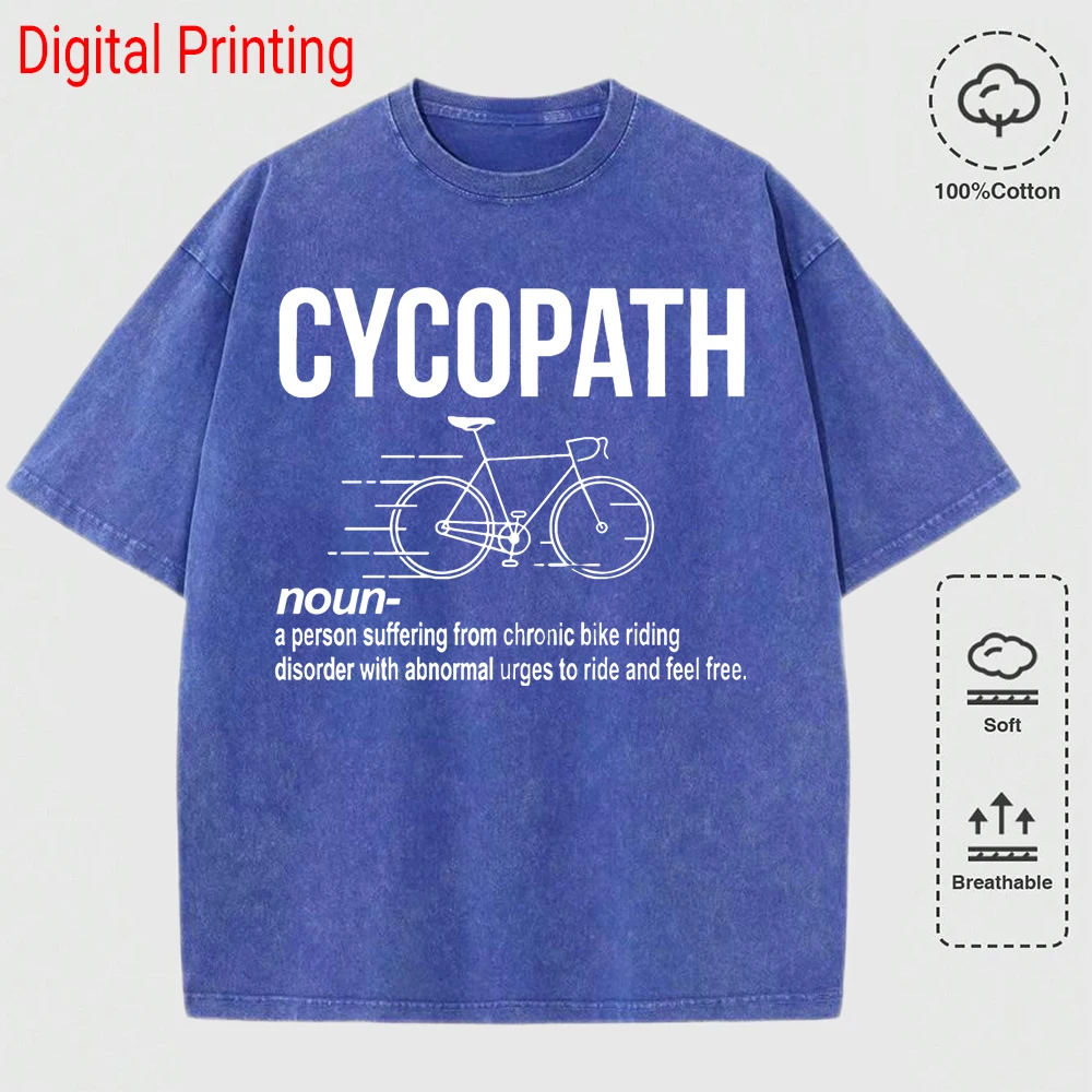 Fast Bicycles Digital Print Women Washed Tee Shirt All-Match Cotton T-Shirt Hip Hop Hip Hop Streetwear Soft Y2K Short Sleeve
Fast Bicycles Digital Print Women Washed Tee Shirt All-Match Cotton T-Shirt Hip Hop Hip Hop Streetwear Soft Y2K Short Sleeve