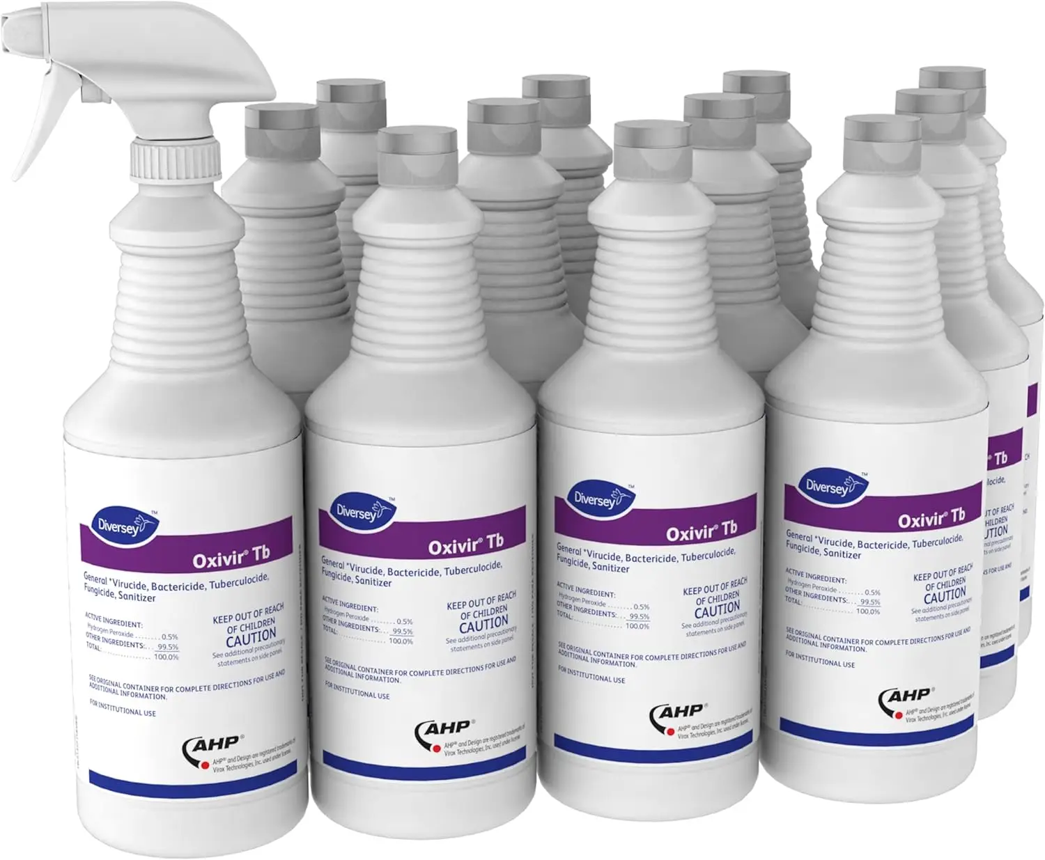 Hospital Grade Disinfectant Cleaner Liquid Ready To Use Accelerated Hydrogen Peroxide AHP Pack Of Twelve Capped Bottles One Reus
Hospital Grade Disinfectant Cleaner Liquid Ready To Use Accelerated Hydrogen Peroxide AHP Pack Of Twelve Capped Bottles One Reus