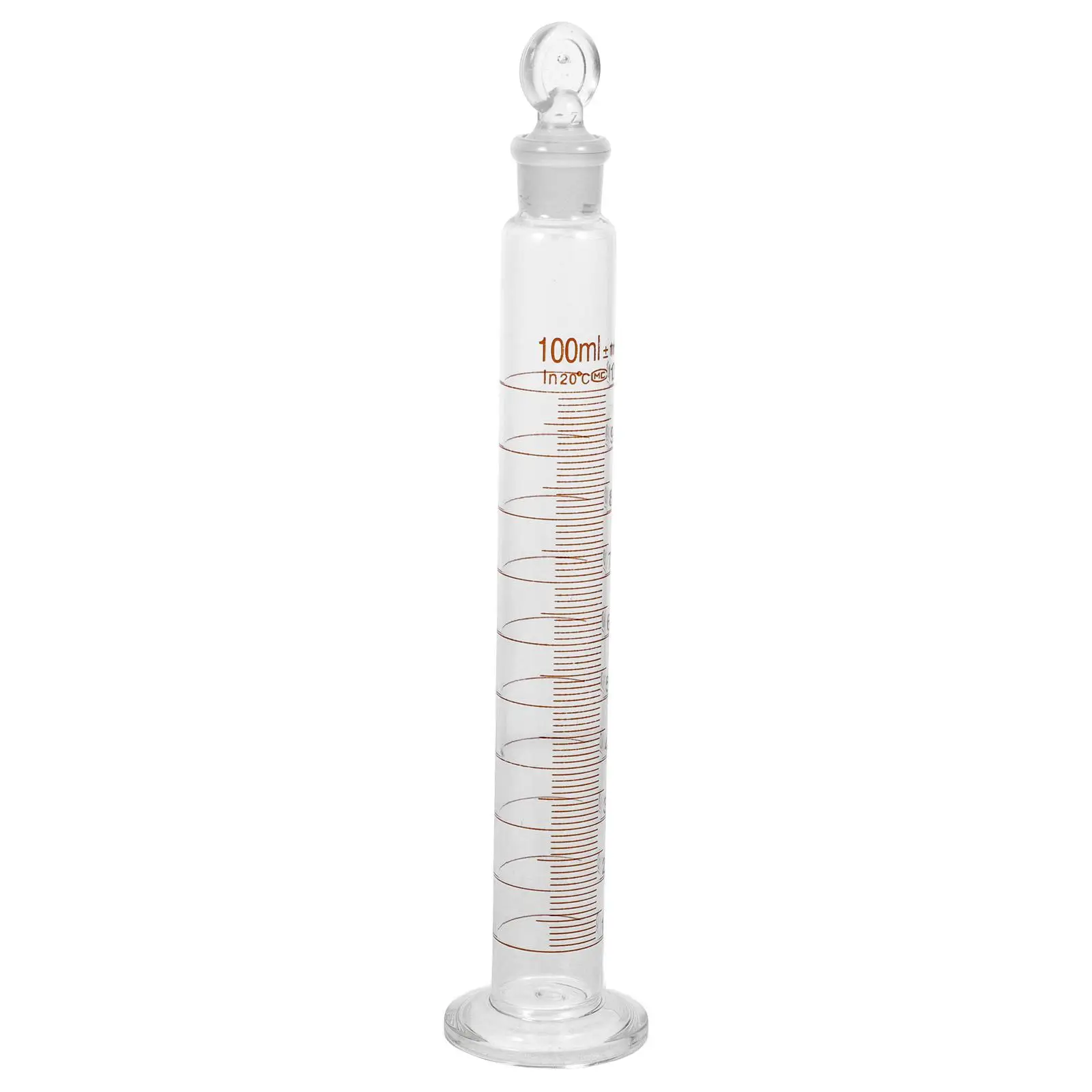 Graduated Measuring Cylinder for Lab Glass Stoppered with Plug Scale Cylindrical Experiment
Graduated Measuring Cylinder for Lab Glass Stoppered with Plug Scale Cylindrical Experiment