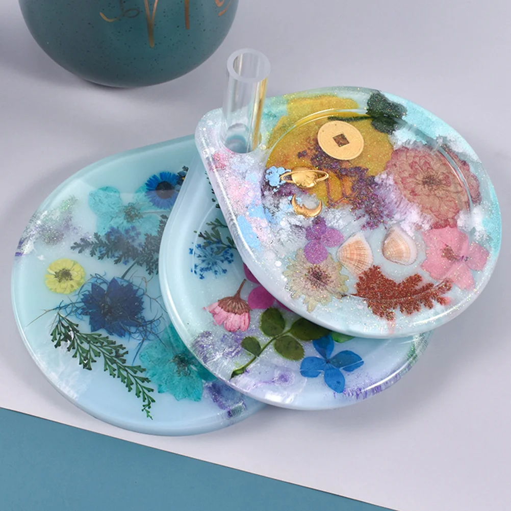 2Pcs Crystal Epoxy Silicone Mold for DIY Coaster Craft Handmade Resin Cup Mat Creative Coaster Mold Silicone Mould
2Pcs Crystal Epoxy Silicone Mold for DIY Coaster Craft Handmade Resin Cup Mat Creative Coaster Mold Silicone Mould