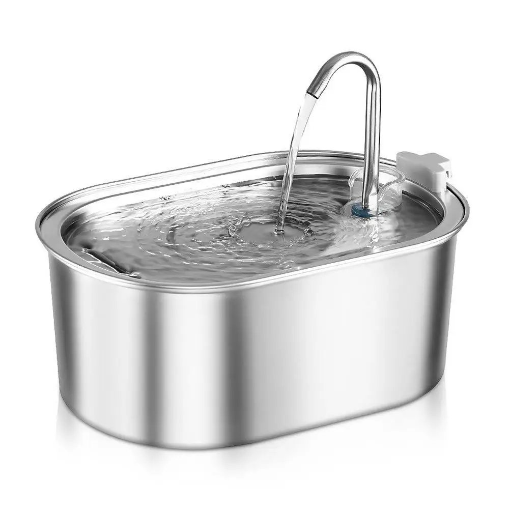 Hot Selling Automatic Pet Water Dispenser Ultra Quiet Pump Stainless Steel Bowls for Cats and Dogs
Hot Selling Automatic Pet Water Dispenser Ultra Quiet Pump Stainless Steel Bowls for Cats and Dogs