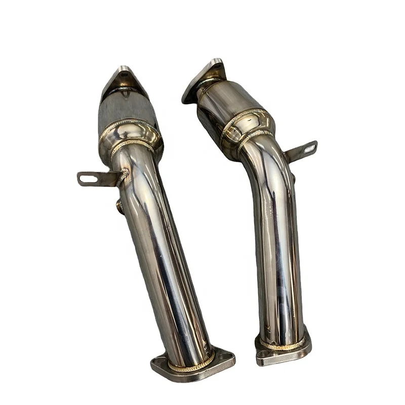 Exhaust Downpipe with Catalyst for Infiniti G37 Increase Momentum and Sound Exhaust Pipe Stainless Steel Downpipe
Exhaust Downpipe with Catalyst for Infiniti G37 Increase Momentum and Sound Exhaust Pipe Stainless Steel Downpipe