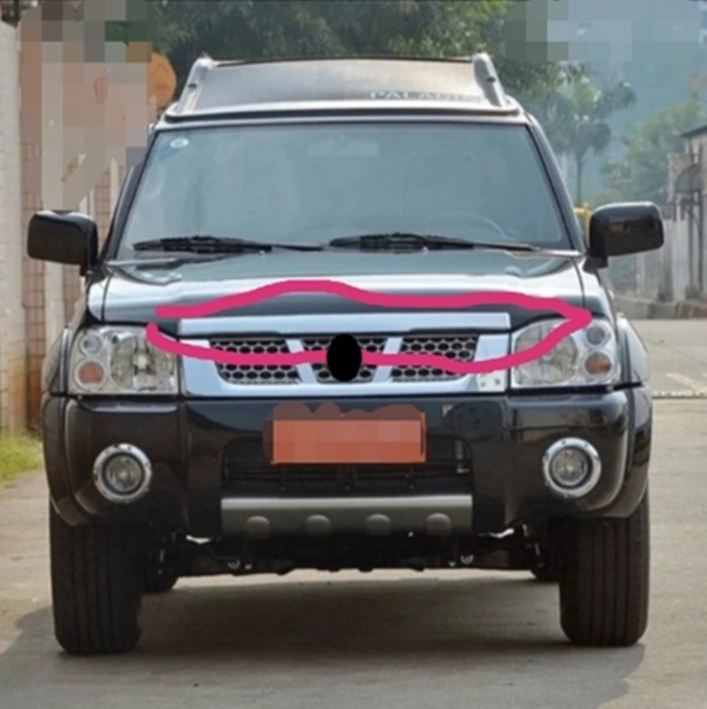 For Nissan Paladin plating front cover bright bar trim Car accessories accessoire voiture
For Nissan Paladin plating front cover bright bar trim Car accessories accessoire voiture