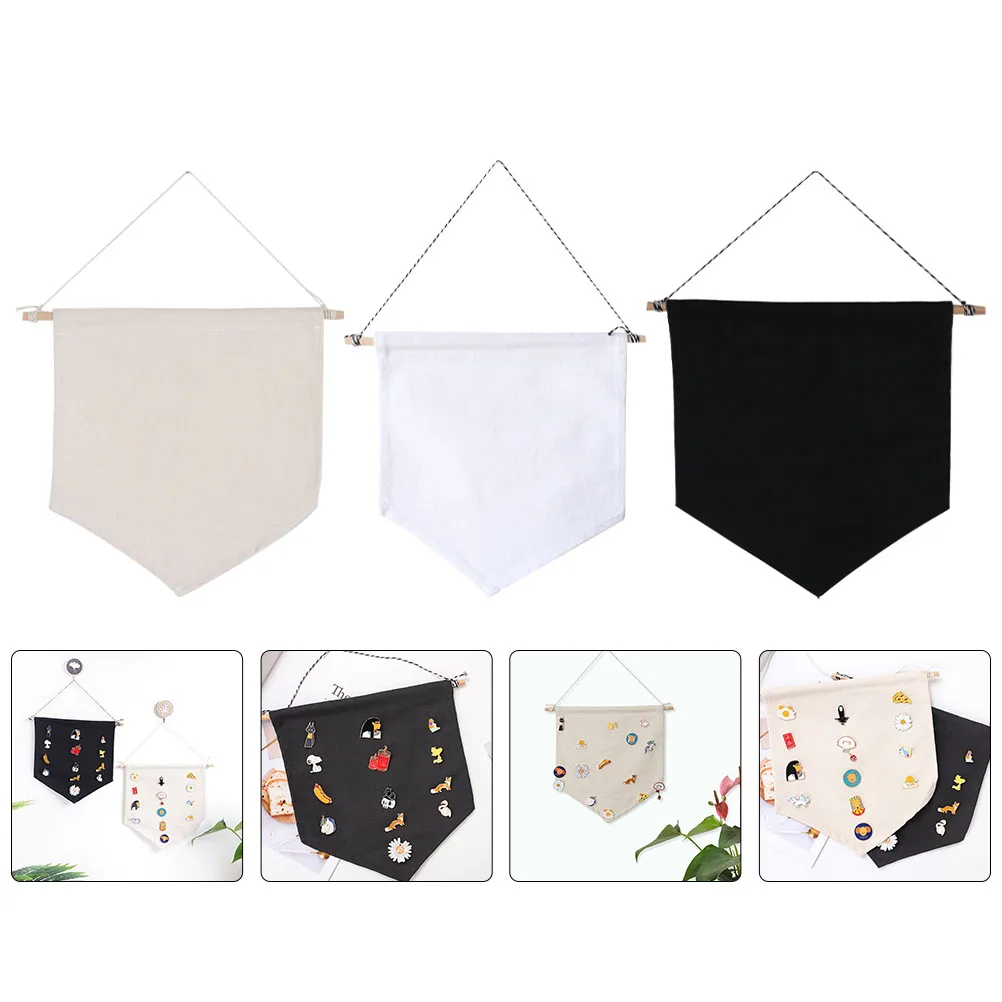 3 Pcs Badge Storage Display Cloth Office Decor Pin Pendant Wall Pendants Holder Cotton
3 Pcs Badge Storage Display Cloth Office Decor Pin Pendant Wall Pendants Holder Cotton
