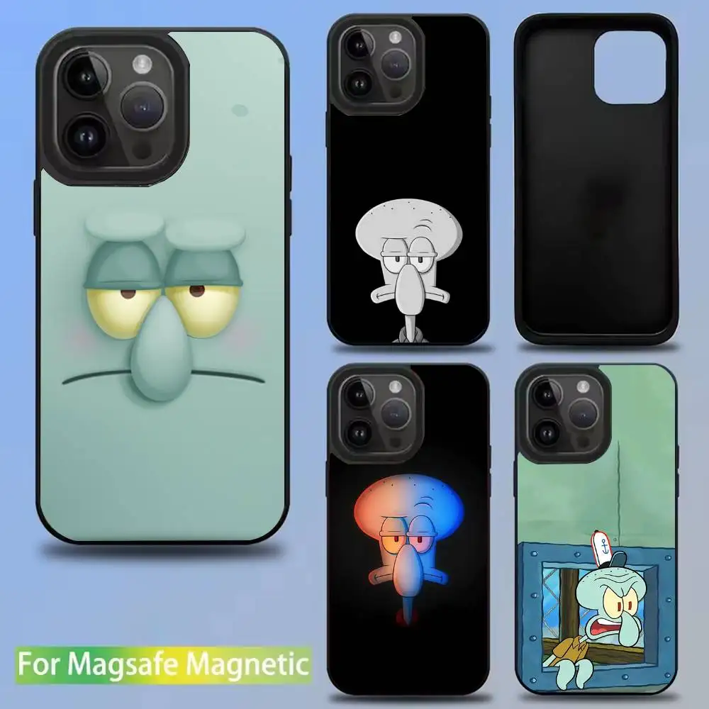 Squidward Tentacles Phone Case For iPhone 16,15,14,13,12,11,Pro,Max,Plus,Mini,SE New Magsafe Magnetic Wireless Charging 
Squidward Tentacles Phone Case For iPhone 16,15,14,13,12,11,Pro,Max,Plus,Mini,SE New Magsafe Magnetic Wireless Charging
