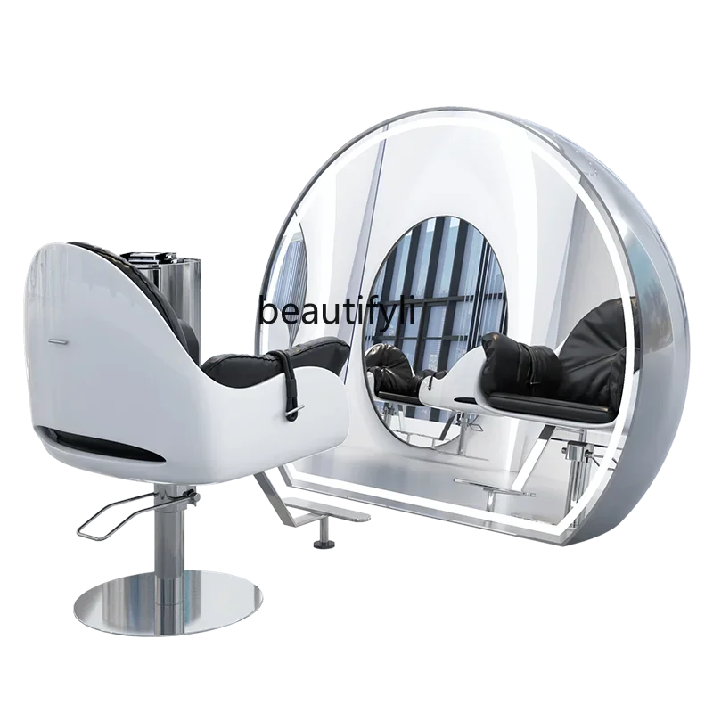 SS NewBarber shop, hair salon special double-sided mirror Fashion hair salon hair cutting mirror Single-sided floor with light
SS NewBarber shop, hair salon special double-sided mirror Fashion hair salon hair cutting mirror Single-sided floor with light