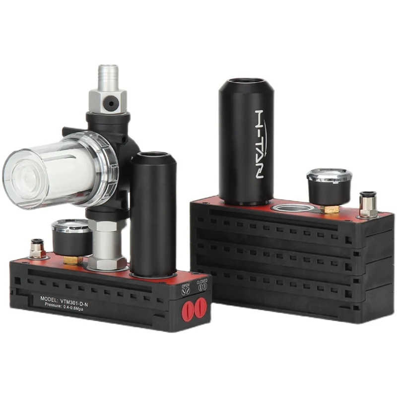 VTM/VTL 301~306-D-N / -D-N-A Mini Multistage Vacuum Pump, Multistage Vacuum Generator
VTM/VTL 301~306-D-N / -D-N-A Mini Multistage Vacuum Pump, Multistage Vacuum Generator