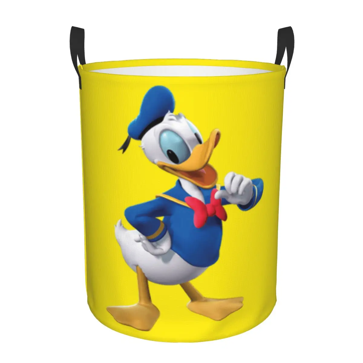 Custom Donald Duck Cartoon Laundry Basket Collapsible Toy Clothes Hamper Storage Bin for Kids Nursery
Custom Donald Duck Cartoon Laundry Basket Collapsible Toy Clothes Hamper Storage Bin for Kids Nursery