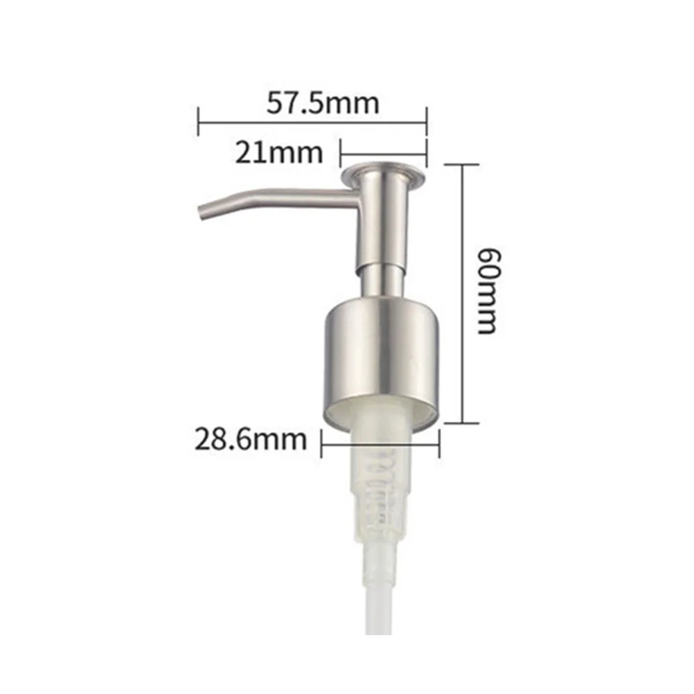 1Pcs Stainless Steel Pump Head Replacement for Emulsion Shampoo Lotion Dispenser Bottle Press Head Easy Control for Home Kitchen
1Pcs Stainless Steel Pump Head Replacement for Emulsion Shampoo Lotion Dispenser Bottle Press Head Easy Control for Home Kitchen