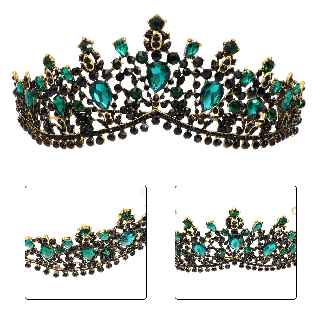 Wedding Crown Rhinestones Bridal Tiara Crown Crystal Alloy Lightweight Headband for Formal Occasion Wedding Accessories Hair
Wedding Crown Rhinestones Bridal Tiara Crown Crystal Alloy Lightweight Headband for Formal Occasion Wedding Accessories Hair