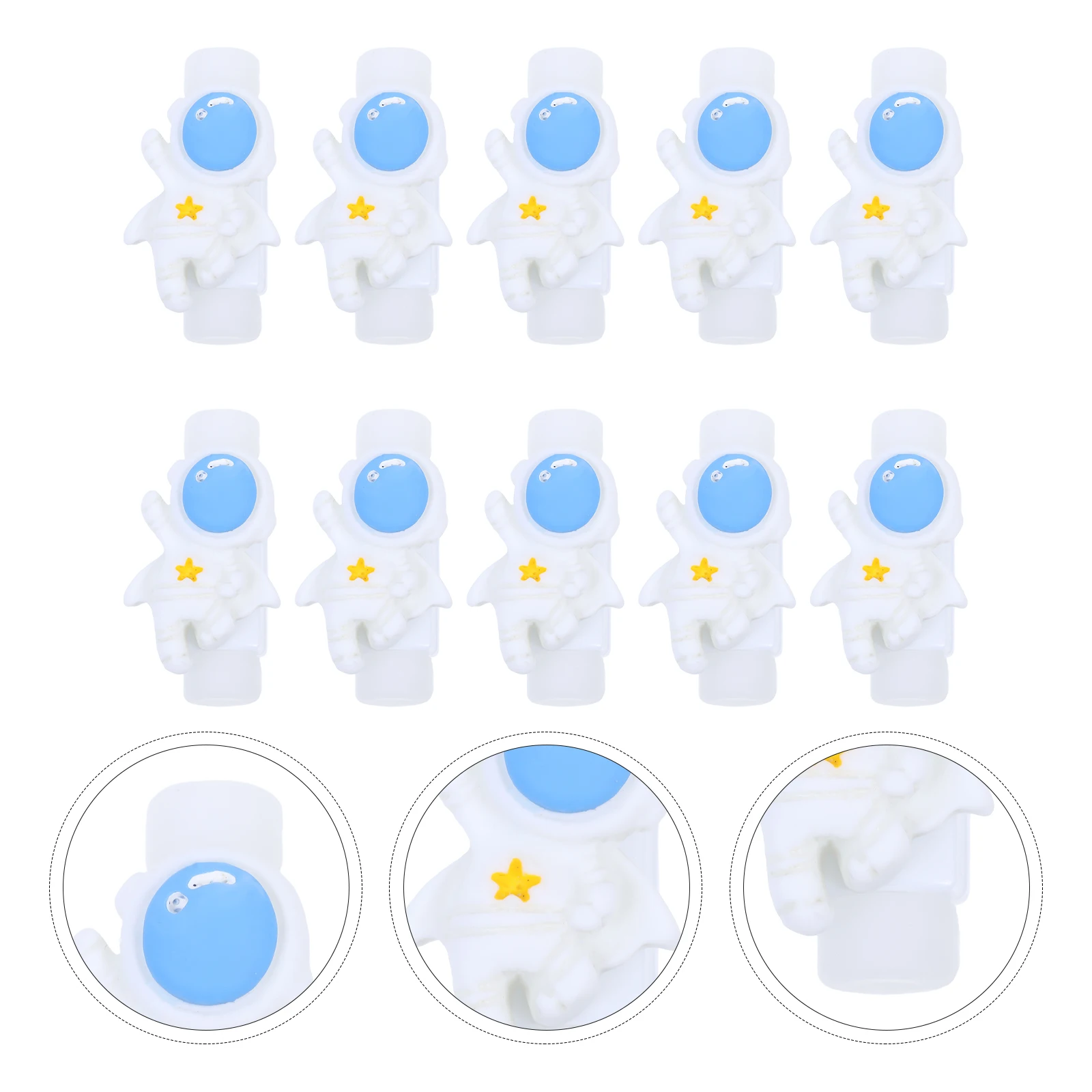 10 Pcs Astronaut Winder Wire Charge Data Cable Protective Sleeves Protector Cute White Line Protectors Travel
10 Pcs Astronaut Winder Wire Charge Data Cable Protective Sleeves Protector Cute White Line Protectors Travel