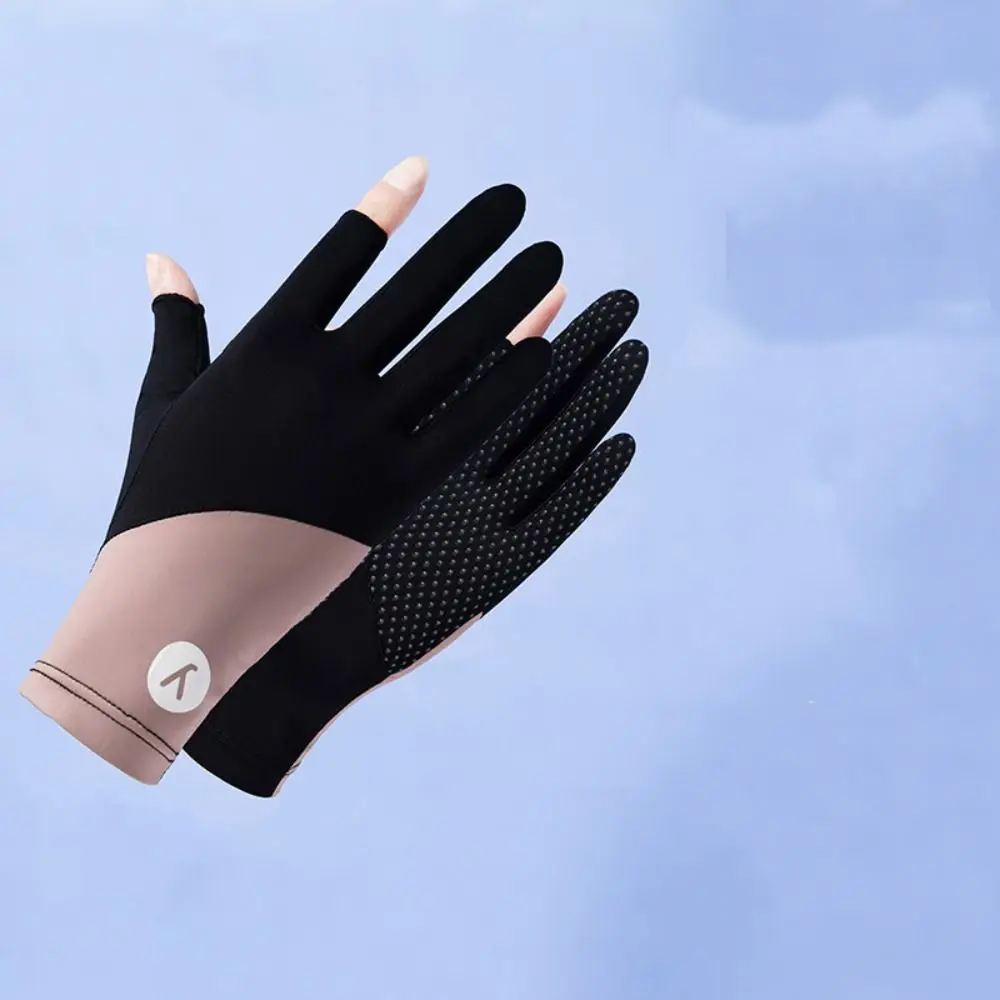 New Anti-UV Women Gloves Breathable Touch Screen Ice Silk Gloves Non Slip Sunscreen Gloves Summer
New Anti-UV Women Gloves Breathable Touch Screen Ice Silk Gloves Non Slip Sunscreen Gloves Summer
