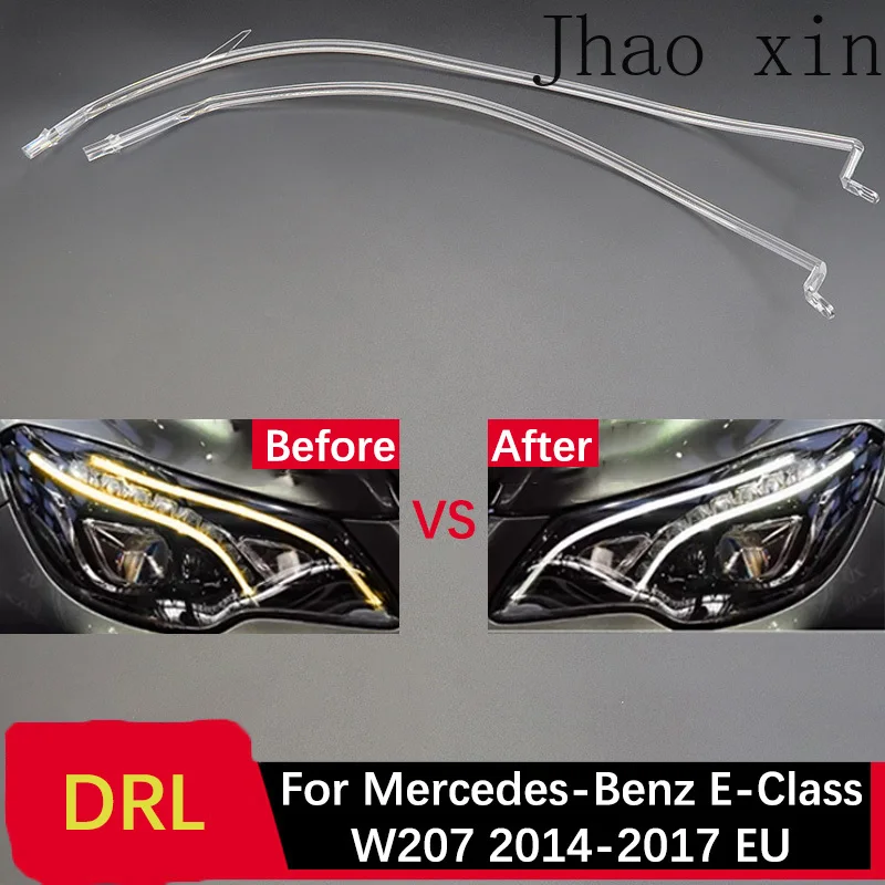 Light Guide Strip for Mercedes-Benz E-Class Coupe W207 White Light 14-2017 Car Headlights DRL Lamp Tube Angel Eye Ballast Module
Light Guide Strip for Mercedes-Benz E-Class Coupe W207 White Light 14-2017 Car Headlights DRL Lamp Tube Angel Eye Ballast Module