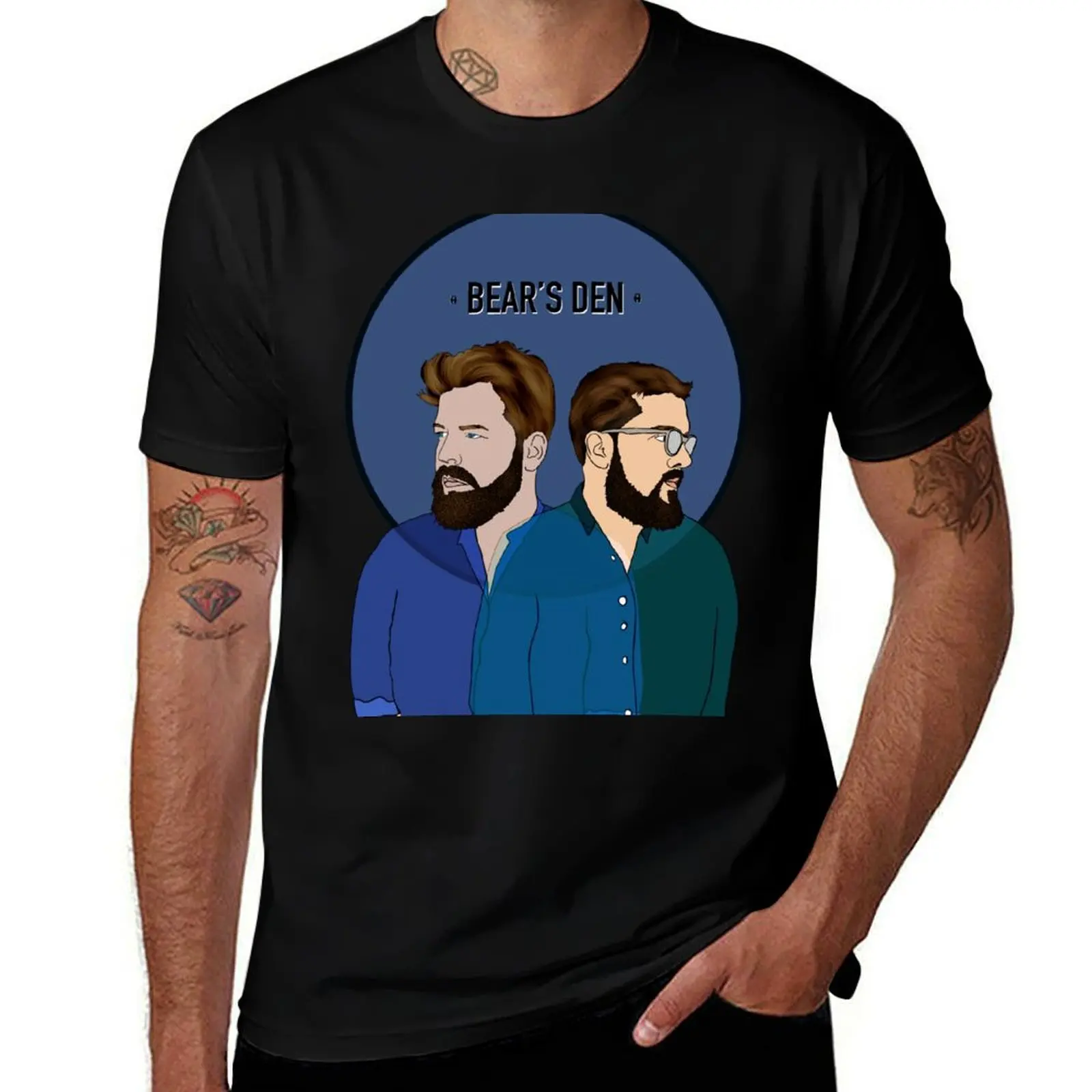 Bear's Den (Band Art) T-Shirt summer tops T-shirts man customs design your own mens t shirts casual stylish
Bear's Den (Band Art) T-Shirt summer tops T-shirts man customs design your own mens t shirts casual stylish