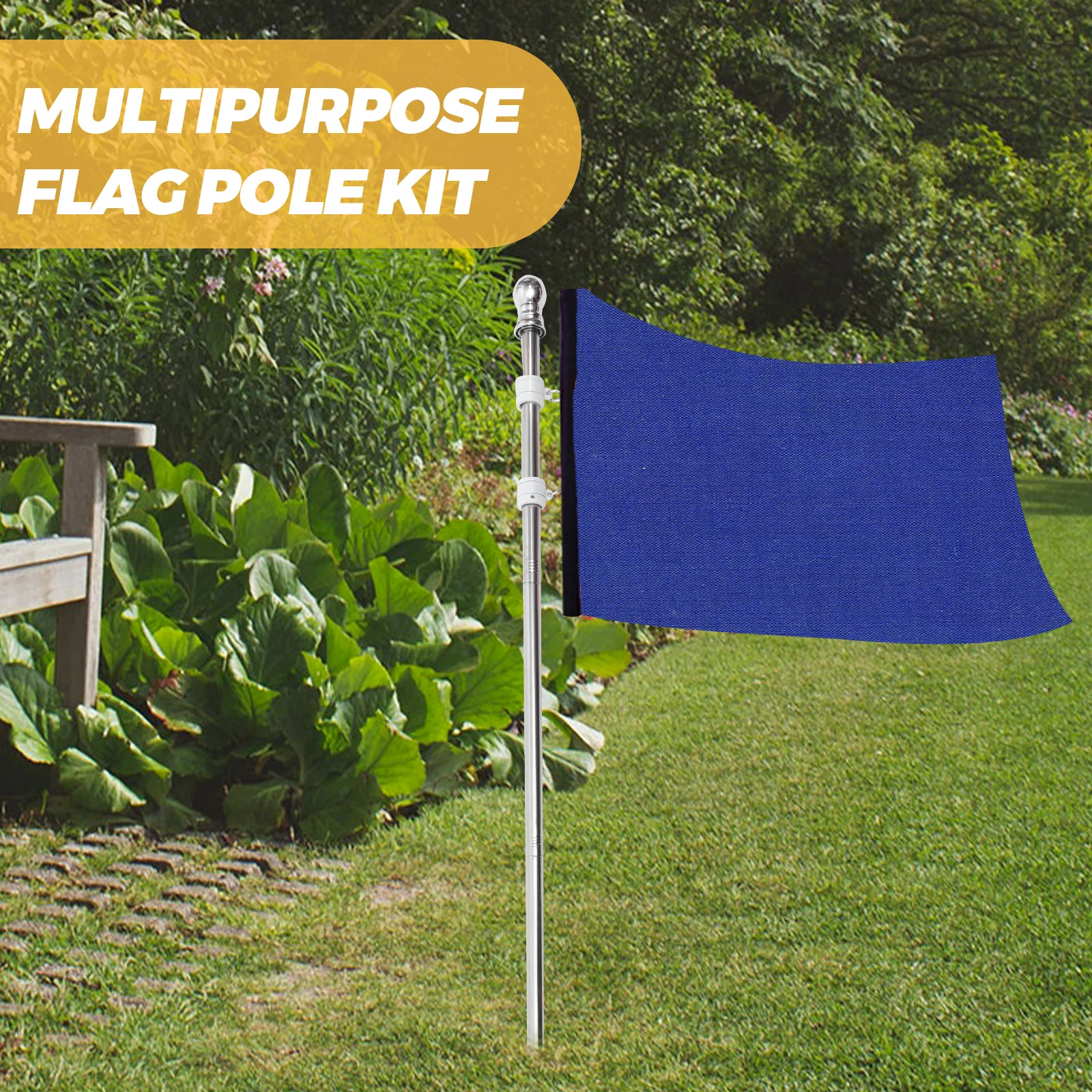 1 set Stainless Steel Flagpole Kit Rotatable Rustproof Outdoor Party House Detachable Multipurpose Yard Sports Meet Camping
1 set Stainless Steel Flagpole Kit Rotatable Rustproof Outdoor Party House Detachable Multipurpose Yard Sports Meet Camping