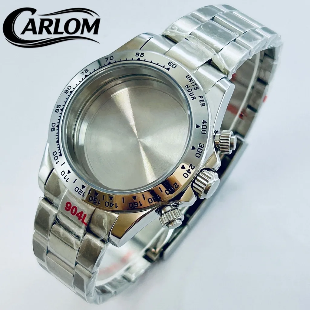 39mm VK63 VK64 Watch Case Stainless Steel Bezel Sapphire Glass for VK63 VK64 Quartz Movement Silver Watch Modified Accessories
39mm VK63 VK64 Watch Case Stainless Steel Bezel Sapphire Glass for VK63 VK64 Quartz Movement Silver Watch Modified Accessories