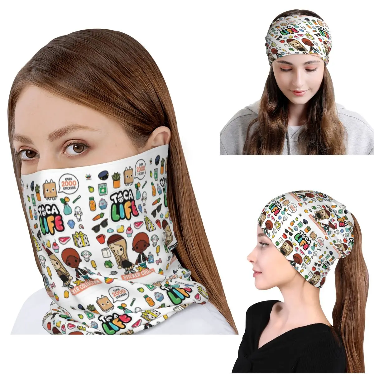 Toca Life Box Toca Boca Cute Game Bandana Neck Cover Mask Scarf Multifunction Headband Beanies Hat for Men Women Adult Windproof
Toca Life Box Toca Boca Cute Game Bandana Neck Cover Mask Scarf Multifunction Headband Beanies Hat for Men Women Adult Windproof
