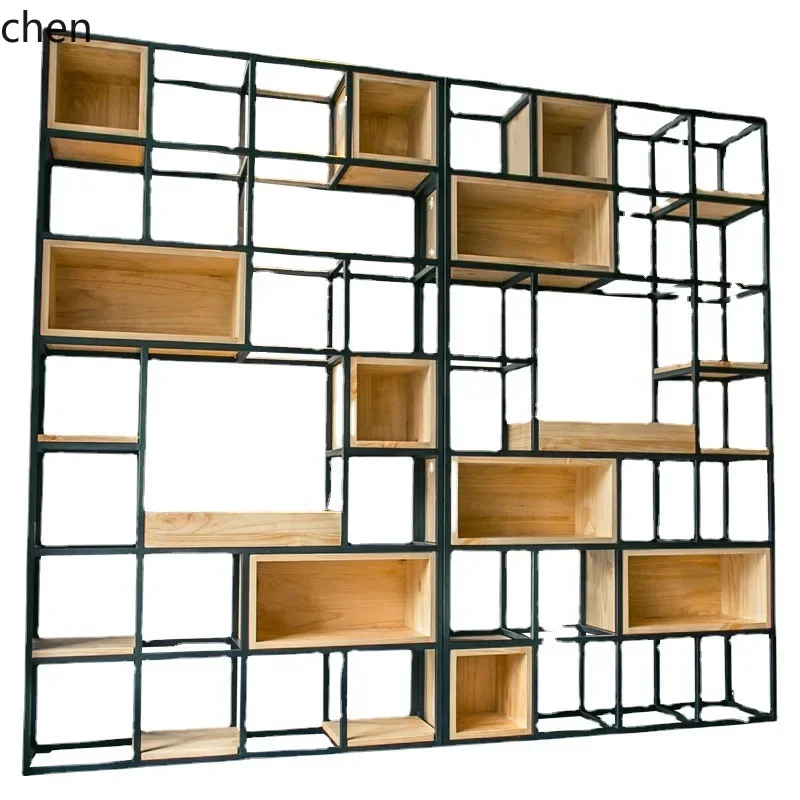 DSA Solid Wood Partition Shelf Floor-standing Multi-layer Dining Room Decorative Entrance Living Room Bookshelf
DSA Solid Wood Partition Shelf Floor-standing Multi-layer Dining Room Decorative Entrance Living Room Bookshelf