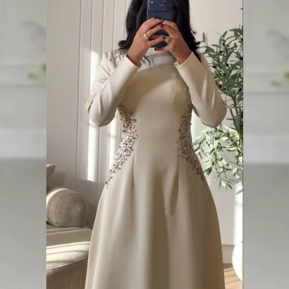 Customized High Quality Jersey Pleat Sequined Pattern A-line High Collar Midi Bespoke Occasion Party Dresses Pastrol
Customized High Quality Jersey Pleat Sequined Pattern A-line High Collar Midi Bespoke Occasion Party Dresses Pastrol